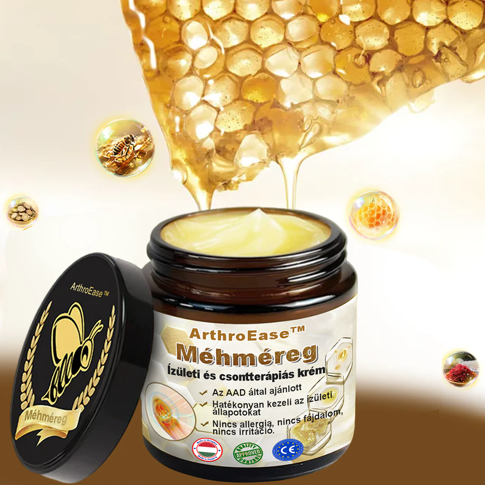 ArthroEase méhméreg ízületi gyulladást kezelő krém🎄 (kifejezetten időseknek és AAOS-nek ajánlott)