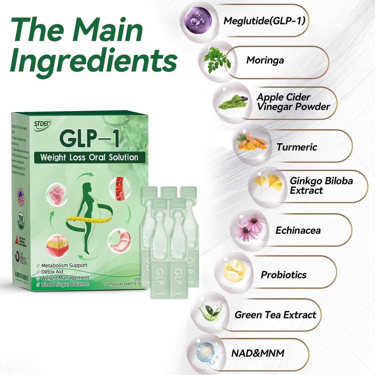 Lotmay® GLP-1& NAD+ Slimming Health Aromatherapy Nasal Stick✅NAD+ Moringa & ACV √ speedy, long-lasting, addressing diabetes, obesity, and cardiovascular diseases)
