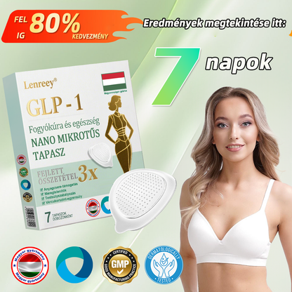 【Utolsó napi akció 60% kedvezmény🏅】 Lenreey®NIDDK-Tirzepatid Fogyókúra és egészség NANO MIKRONŰS TAPASZ（Nulla fájdalom, 24/7 hatás | Fogyj le gyorsan 9 kg-ot | 90%-os cukorcsökkenés| ）🦏 🦏