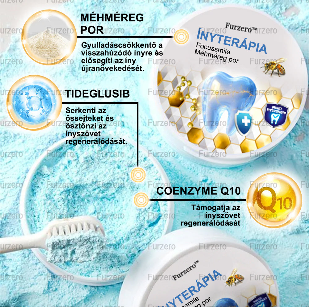 Furzero™ Focussmile Méhméreg Kezelés Szájra Szánt Por 🦷