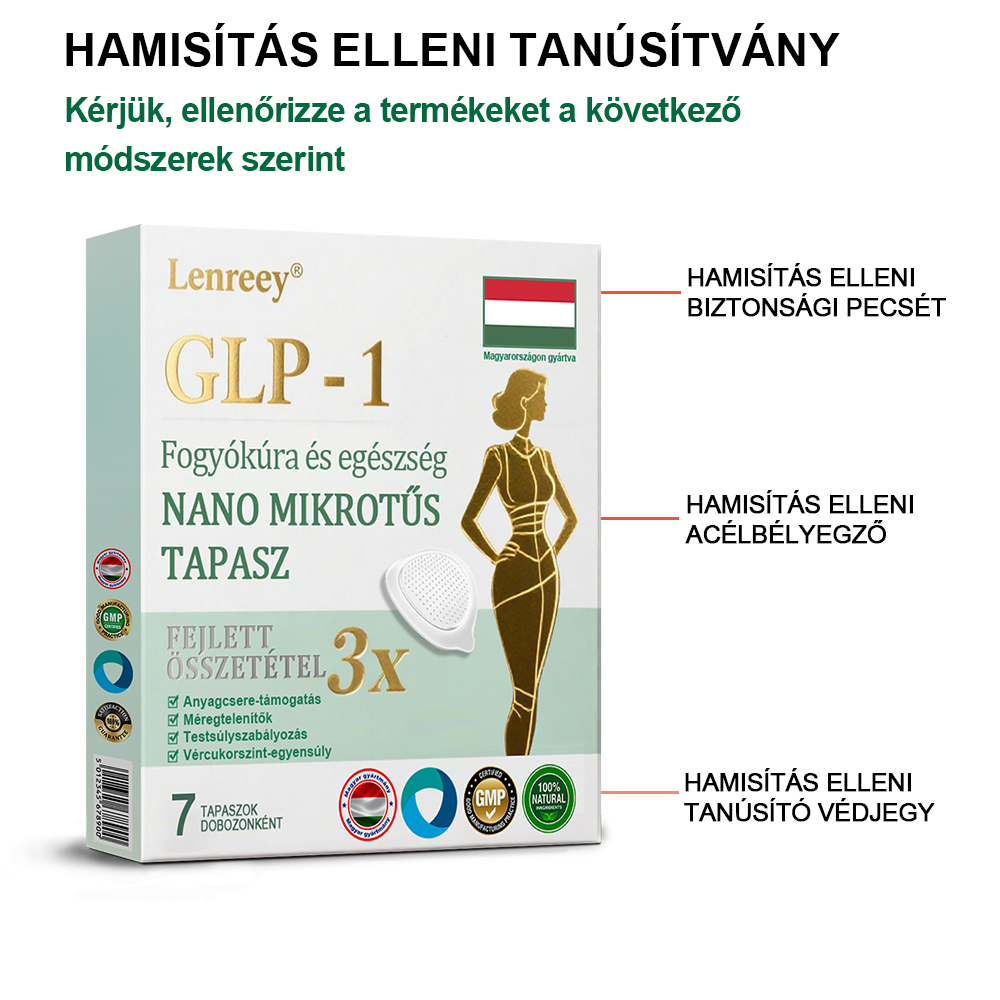 【Utolsó napi akció 60% kedvezmény🏅】 Lenreey®NIDDK-Tirzepatid Fogyókúra és egészség NANO MIKRONŰS TAPASZ（Nulla fájdalom, 24/7 hatás | Fogyj le gyorsan 9 kg-ot | 90%-os cukorcsökkenés| ）🦏 🦏